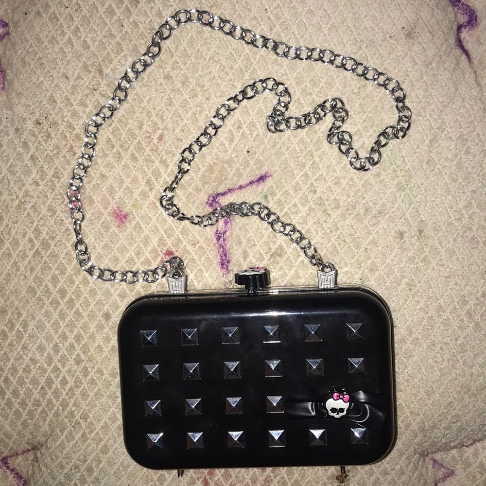 plastic monster high purse!
